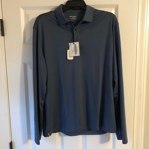 UNTUCKit Wrinkle-Free Damaschino Long Sleeve Polo